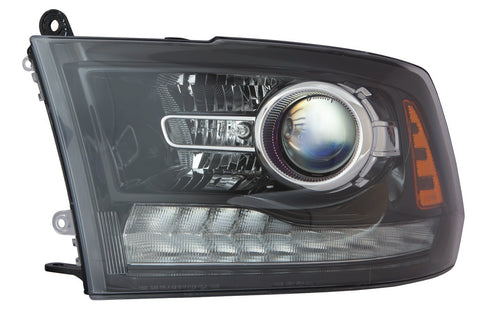 For Ram Ram 1500/ 2500 Pickup 2013 2014/ Ram 3500 Pickup 2013 14 2015 Headlight Projector Black Driver Side 68093221AD CH2502245