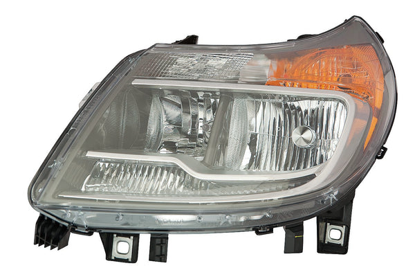 For Ram Promaster Cargo Van 2014 15 16 17 18 19 20 21 2022 Headlight w/o DRL Driver Side CAPA Certified 4725945AI CH2502254C