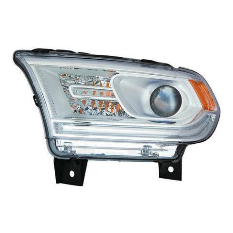 For Dodge Durango 2014 2015 Headlight w/o LED CHROM Driver Side 68188731AH CH2502256