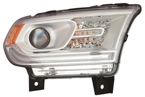 For Dodge Durango 2014 2015 Headlight w/o LED CHROM Passenger Side 68188730AH CH2503256