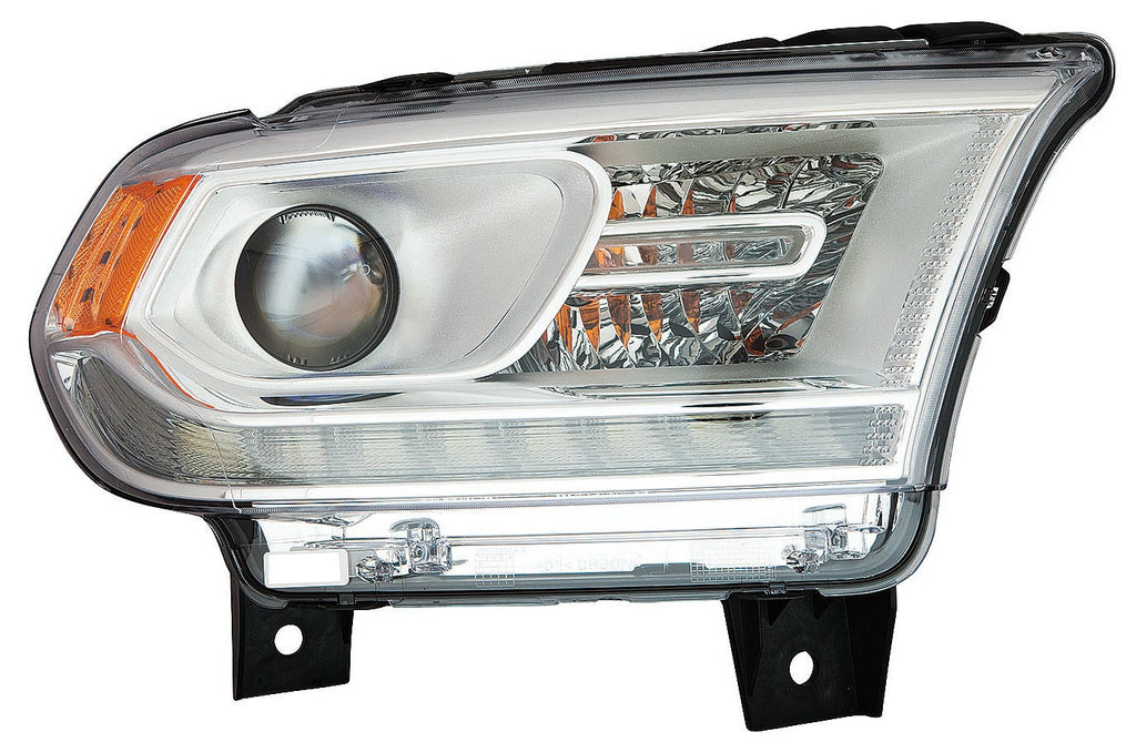 For Dodge Durango 2014 2015 Headlight w/ DRL Chrome Trim Passenger Side 68184822AK CH2503257