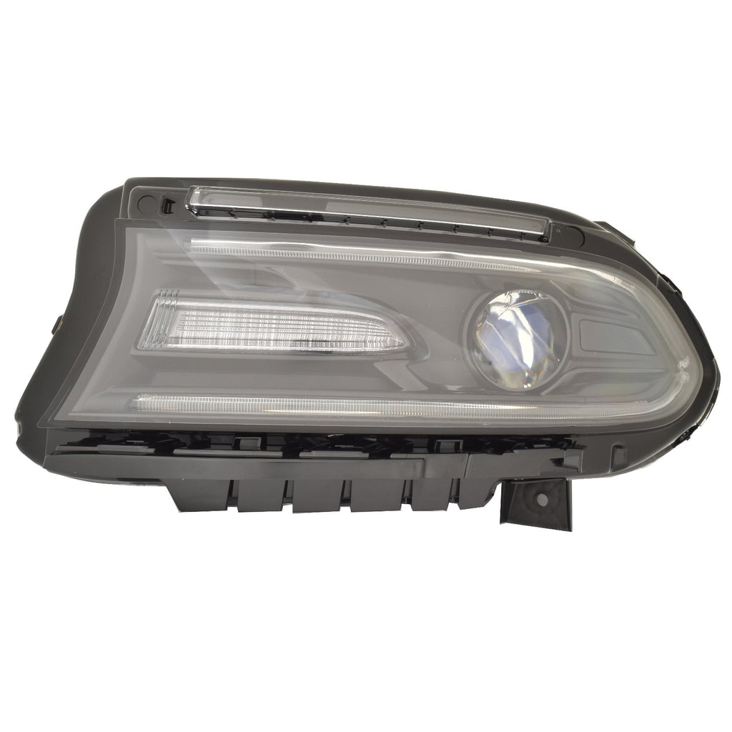 For Dodge Charger 2018 19 20 2021 Headlight Halogen w/o LOGO Driver Side CAPA Certified 68541681AA CH2502337C