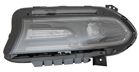 For Dodge Charger 2015 16 17 2018 Headlight HID w/o LOGO Driver Side CAPA Certified 68214399AI CH2502271C