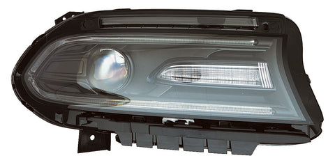 For Dodge Charger 2015 Headlight Halogen w/o LOGO Passenger Side CAPA Certified 68214396AF CH2503270C