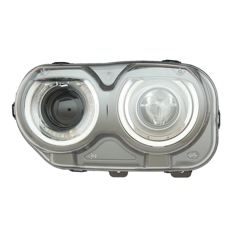 For Dodge Challenger 2015 16 17 18 19 20 21 22 2023 Headlight Halogen w/o AIR DUCTS Driver Side CAPA Certified 68174065AG CH2502267C