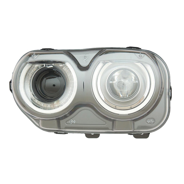 For Dodge Challenger 2015 16 17 18 19 20 21 22 2023 Headlight HID R/ T R/ T PLUS R/ T Scat PACK/ SXT/ SRT 392 / SXT PLUS w/o AIR DUCTS Driver Side CAPA Certified 68174067AF CH2502272C