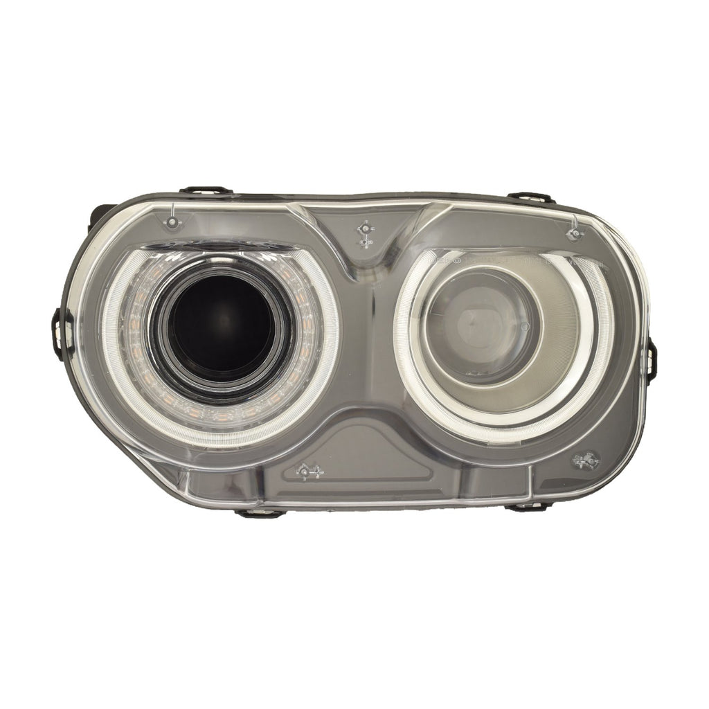 For Dodge Challenger 2015 16 17 18 19 20 21 22 2023 Headlight HID w/ LED ACCENTS w/ AIR DUCTS 1 w/o LOGO Driver Side CAPA Certified 68378877AB CH2502324C