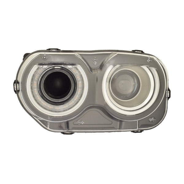 For Dodge Challenger 2015 16 17 18 19 20 21 22 2023 Headlight HID w/ LED ACCENTS w/ AIR DUCTS 1 w/o LOGO Driver Side CAPA Certified 68378877AB CH2502324C