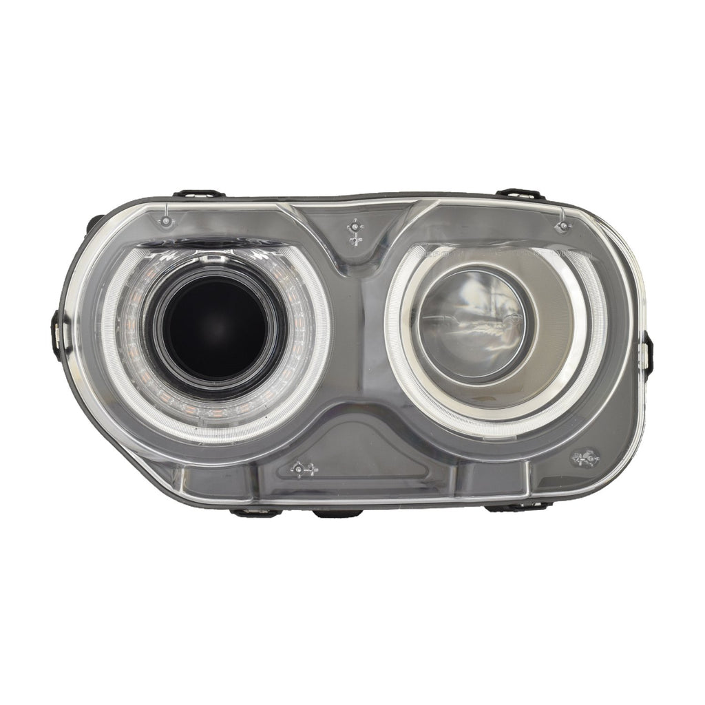 For Dodge Challenger 2015 16 17 18 19 20 21 22 2023 Headlight Halogen w/ ILLuminaATION w/ AIR DUCTS 1 w/o LOGO Driver Side CAPA Certified 68378879AB CH2502323C