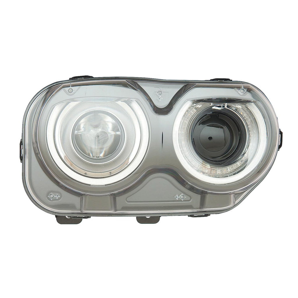 For Dodge Challenger 2015 16 17 18 19 20 21 22 2023 Headlight HID R/ T R/ T PLUS R/ T Scat PACK/ SXT/ SRT 392 / SXT PLUS w/o AIR DUCTS Passenger Side CAPA Certified 68174066AF CH2503272C