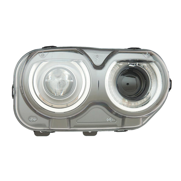 For Dodge Challenger 2015 16 17 18 19 20 21 22 2023 Headlight HID R/ T R/ T PLUS R/ T Scat PACK/ SXT/ SRT 392 / SXT PLUS w/o AIR DUCTS Passenger Side CAPA Certified 68174066AF CH2503272C