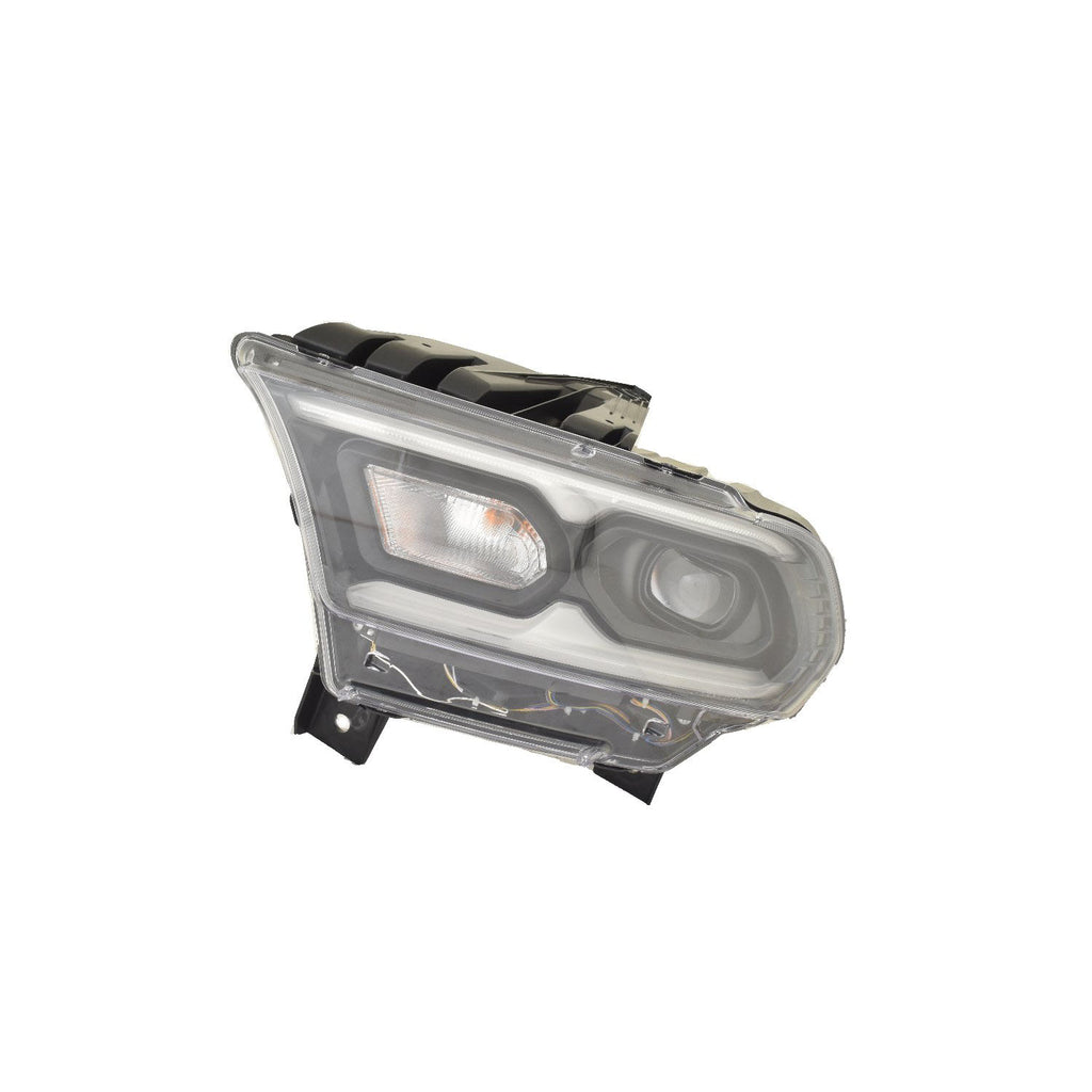For Dodge Durango 2021 22 23 24 2025 Headlight STD Black w/o LOGO Driver Side CAPA Certified 68433779AF CH2502344C