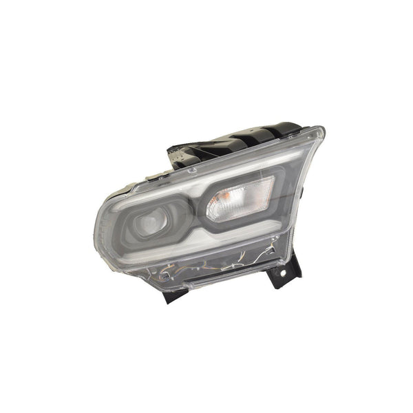 For Dodge Durango 2021 22 23 24 2025 Headlight STD Black w/o LOGO Passenger Side CAPA Certified 68433778AF CH2503344C