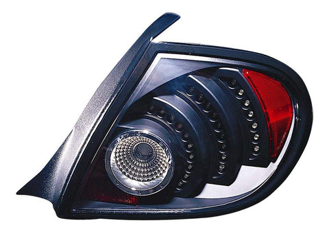 For Dodge Neon 2003 04 2005 Tail Light LED Black PAIR  CH2811135