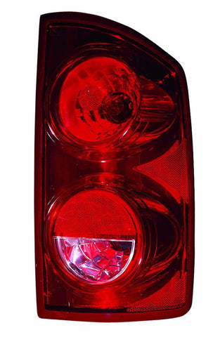 For Dodge Ram 1500 MEGA Cab 2007 2008 Tail Light Passenger Side CAPA Certified 55277302AC CH2801165C