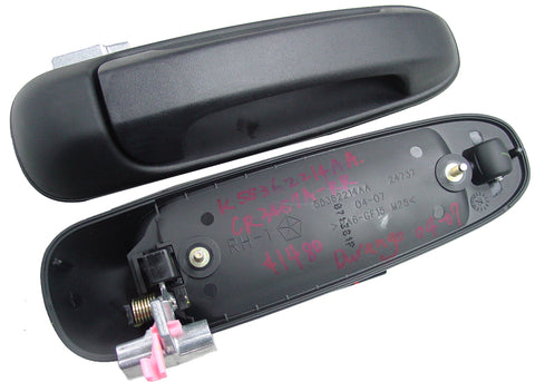 For Dodge Durango 2004 05 06 07 08 2009 Outside Door Handle Rear Passenger Side (Texture Black) 55362214AA CH1521110