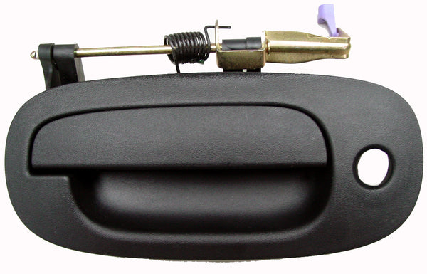 For Dodge Dakota 2000 2001/ Dodge Durango 1998 99 00 2001 Outside Door Handle Front Passenger Side w/ Keyhole (Texture Black) 55257434AC CH1311122
