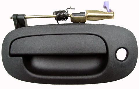 For Dodge Dakota 2000 2001/ Dodge Durango 1998 99 00 2001 Outside Door Handle Front Passenger Side w/ Keyhole (Texture Black) 55257434AC CH1311122
