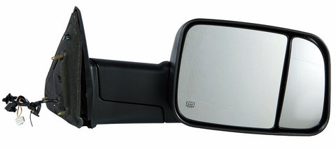 For Dodge Ram Pickup 1500/ 2500/ 3500 2010 11 2012 Power Heated w/ Signal PDL TOWING Pkg Mirror Passenger Side (Textured) 55372070AL CH1321315