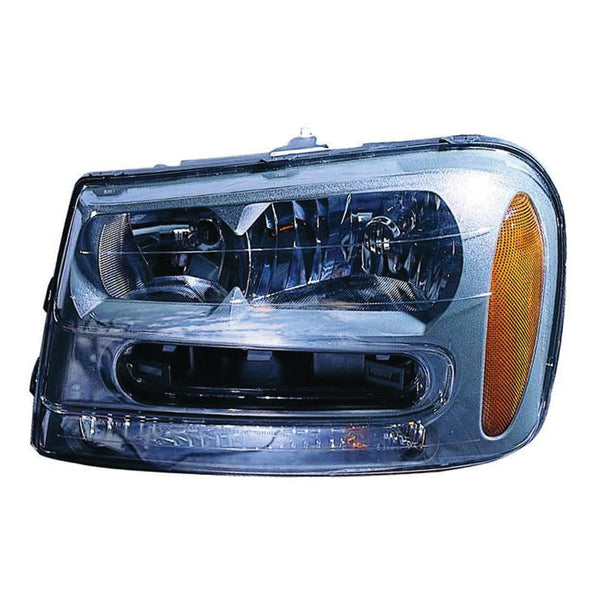For Chevrolet TrailBlazer 2002 03 04 05 06 07 08 2009 Headlight Assembly(2002 03 04 05 06 07 2008 LSS/ 2006 07 08 2009 SS) Driver Side CAPA Certified 25970915 GM2502213C