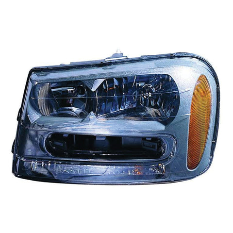 For Chevrolet TrailBlazer 2002 03 04 05 06 07 08 2009 Headlight Assembly(2002 03 04 05 06 07 2008 LSS/ 2006 07 08 2009 SS) Driver Side CAPA Certified 25970915 GM2502213C