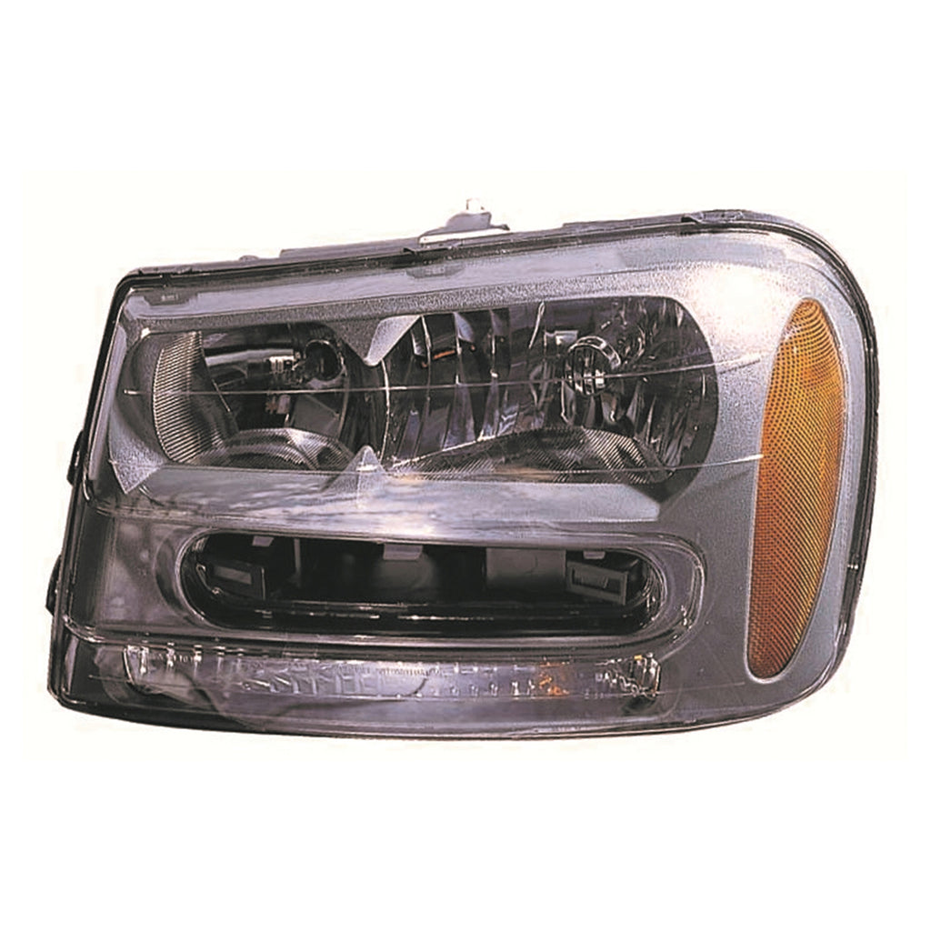 For Chevrolet TrailBlazer 2002 03 04 05 06 07 08 2009 Headlight Assembly(2002 03 04 05 06 07 2008 L/ 2006 07 08 2009 SS) Driver Side 25970915 GM2502213