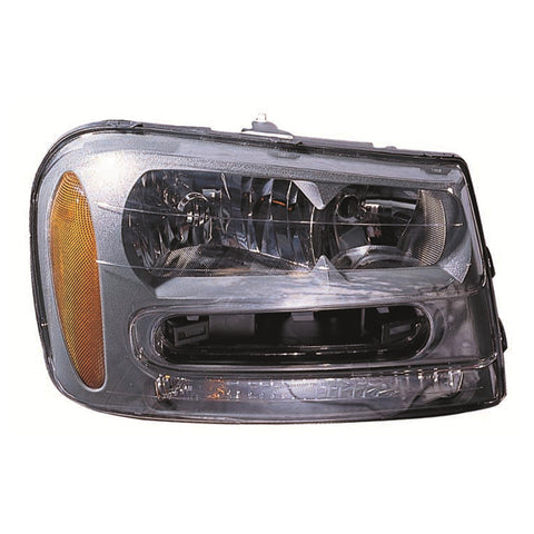 For Chevrolet TrailBlazer 2002 03 04 05 06 07 08 2009 Headlight Assembly(2002 03 04 05 06 07 2008 LSS/ 2006 07 08 2009 SS) Passenger Side CAPA Certified 15930644 GM2503213C