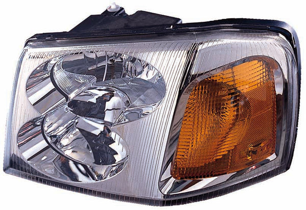 For GMC Envoy 2002 03 04 05 06 07 2008/ XL 2002 03 04 05 2006/ XUV 2004 2005 Headlight Driver Side CAPA Certified 15866071 GM2502220C