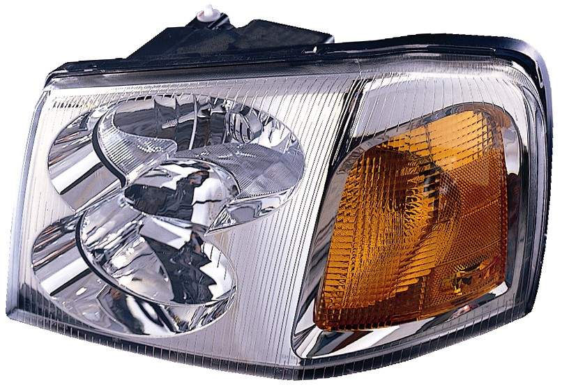 For GMC Envoy 2002 03 04 05 06 07 08 2009/ XL 2002 03 04 05 2006/ XUV 2004 2005 Headlight Driver Side 15866071 GM2502220