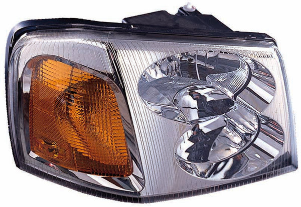 For GMC Envoy 2002 03 04 05 06 07 2008/ XL 2002 03 04 05 2006/ XUV 2004 2005 Headlight Passenger Side CAPA Certified 15866070 GM2503220C