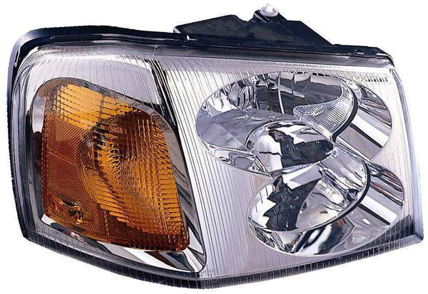 For GMC Envoy 2002 03 04 05 06 07 08 2009/ XL 2002 03 04 05 2006/ XUV 2004 2005 Headlight Passenger Side 15866070 GM2503220