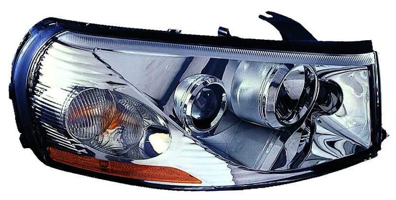 For Saturn L Series Sedan/ Wagon 2003 04 2005 Headlight Passenger Side CAPA Certified 22720601 GM2503229C