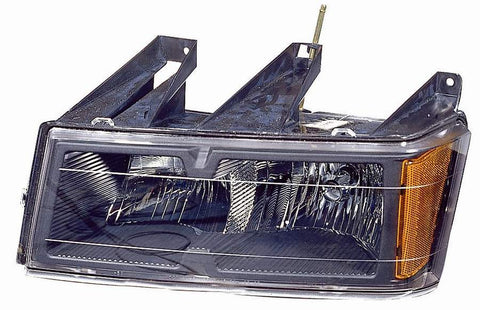 For Chevrolet Colorado/ GMC Canyon 2004-2013/ Isuzu Pickup 2006 07 08 09 10 2011 P/ Side Marker Light Black Bezel (2005 06 2007 w/o XTREME) Driver Side CAPA Certified 20766569 GM2502234C
