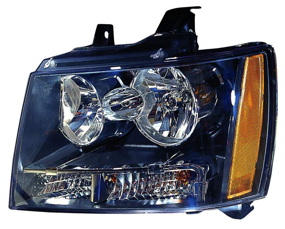 For Chevrolet Tahoe/ Suburban 2007 08 09 10 2011/ Avalanche 2007 08 09 10 2011/ Tahoe Hybrid 2008 09 10 2011 Headlight Driver Side CAPA Certified 22853025 GM2502263C