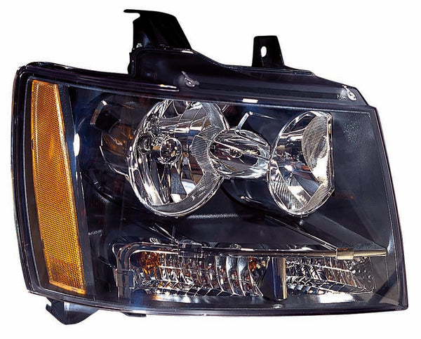 For Chevrolet Tahoe/ Suburban 2007 08 09 10 2011/ Avalanche 2007 08 09 10 2011/ Tahoe Hybrid 2008 09 10 2011 Headlight Passenger Side CAPA Certified 22853026 GM2503263C