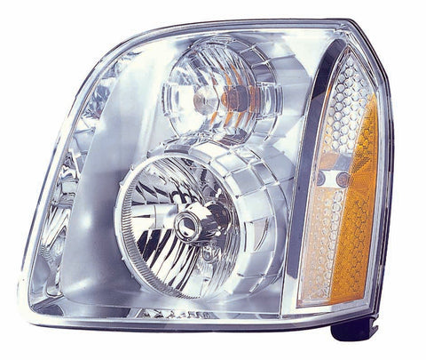 For GMC Yukon Denali/ Yukon XL Denali 2007 08 09 10 11 12 13 2014/ Yukon DENALE Hybrid 2009 10 11 12 2013 Headlight Driver Side CAPA Certified 19432939 GM2502318C