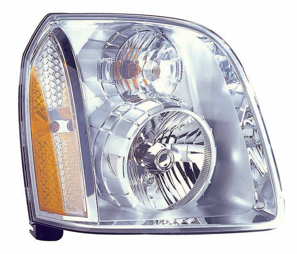 For GMC Yukon Denali/ Yukon XL Denali 2007 08 09 10 11 12 13 2014/ Yukon DENALE Hybrid 2009 10 11 12 2013 Headlight Passenger Side CAPA Certified 19432940 GM2503318C