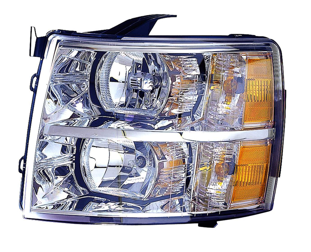 For Chevrolet Silverado 2007 08 09 10 11 12 2013/ Silverado 1500 Hybrid 2009 10 11 12 2013 Headlight Driver Side 22853027 GM2502280