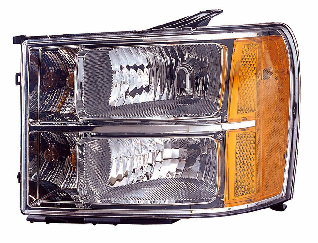 For GMC Sierra 2007 08 09 2010/ Hybrid 2009 2010 Headlight Driver Side CAPA Certified 22853029 GM2502283C