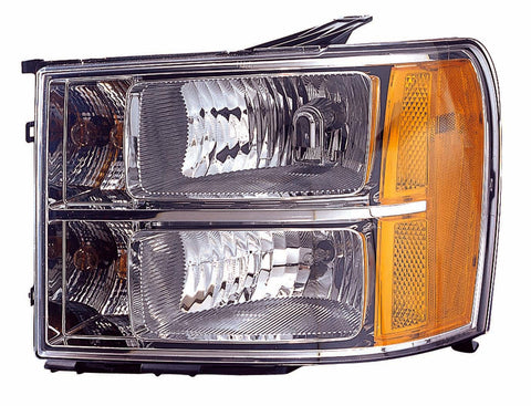 For GMC Sierra 2007 08 09 2010/ Hybrid 2009 2010 Headlight Driver Side CAPA Certified 22853029 GM2502283C