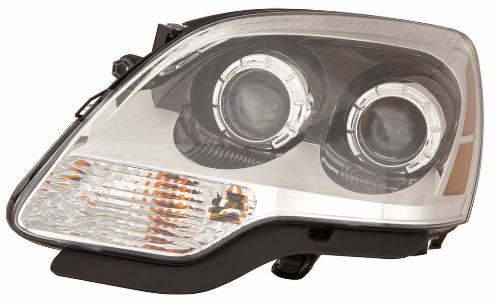 For GMC Acadia 2008 09 10 11 2012 Headlight (2008 2ND DESIGN) w/o HID Driver Side CAPA Certified 20912393 GM2502358C