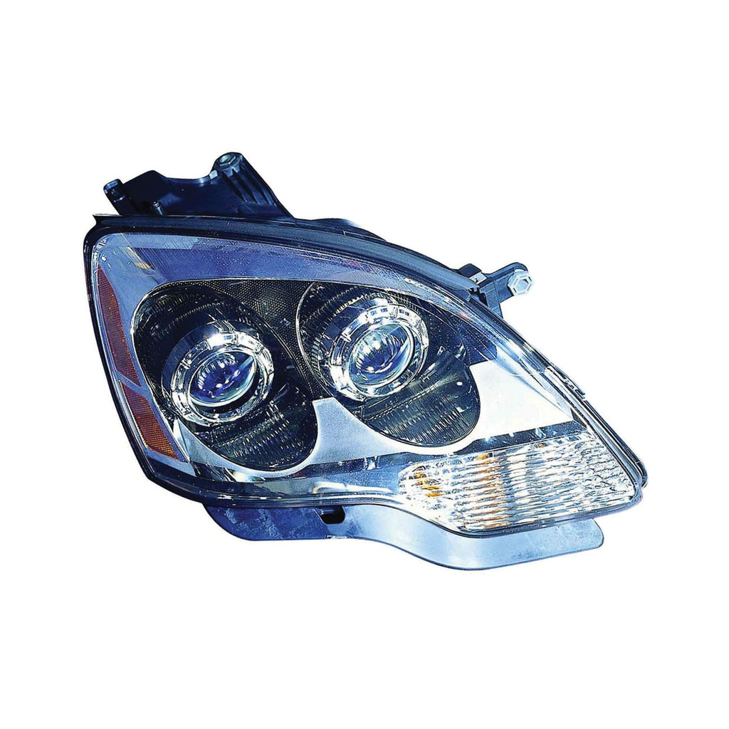 For GMC Acadia 2007 2008 Headlight 1ST DESIGN w/o HID Passenger Side CAPA Certified 25826764 GM2503294C