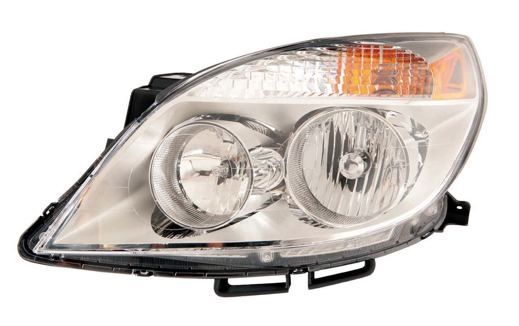 For Saturn Aura 4/ 12/ 2007 08 09 2010/ HB 2008 2009 Headlight (2007 2st DESIGN) Driver Side CAPA Certified 25854634 GM2502292C