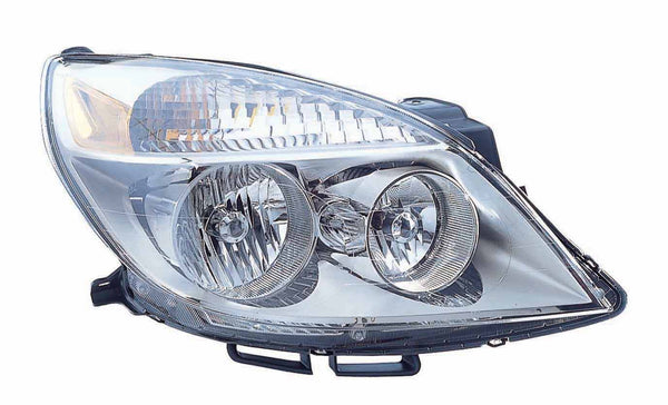 For Saturn Aura 2007-2004/ 11/ 07/ HB 2007 1ST DESIGN Headlight Passenger Side CAPA Certified 25818867 GM2503305C