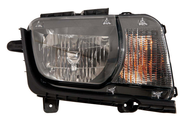 For Chevrolet Camaro 2010 11 12 2013 Headlight Halogen Passenger Side CAPA Certified 22959918 GM2503346C