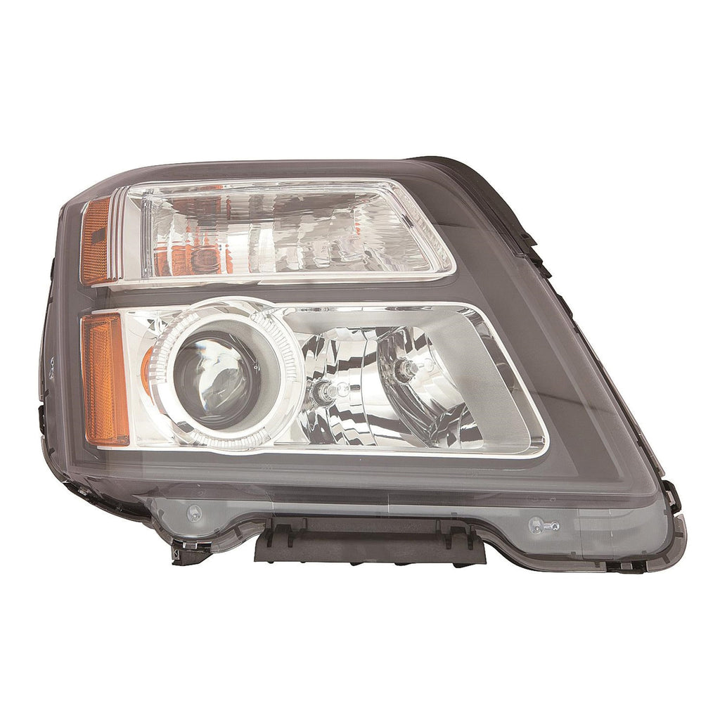 For GMC Terrain Denali 2016 2017 Headlight Black Bezel Passenger Side CAPA Certified 84791979 GM2503436C