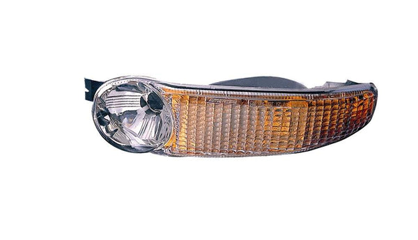 For GMC Yukon XL Denali 2001 02 03 04 05 2006/ Sierra C3 1999 00 01 2002/ Sierra Denali 1999 00 01 02 03 04 05 2006 Parking/Turn Signal Light Driver Side 15199554 GM2520182