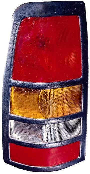 For Chevrolet/ GMC Silverado/ Sierra 2001 02 2003 Tail Light Driver Side 1935-2000 Series w/ Black Bezel 15224283 GM2800166