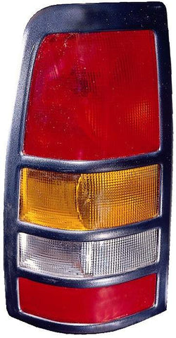 For Chevrolet/ GMC Silverado/ Sierra 2001 02 2003 Tail Light Driver Side 1935-2000 Series w/ Black Bezel 15224283 GM2800166