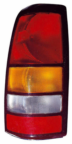 For GMC Sierra 2004 05 06 2007 Tail Light (1500/ 2500/ 3500 SINGLE Rear WHEEL) Driver Side CAPA Certified 15844159 GM2800177C